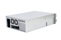 Caja de Servidor 4U ATX para Montaje en Rack, 24 Bahías de Unidades SATA/SAS Intercambiables en Caliente, Conectores MiniSAS/SATA 6/12Gb/s, Ventilación por Ventilador, Alimentación USB, en Stock
