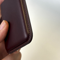 Nouveaux produits tendance Couche supérieure en cuir Étuis pour téléphone portable Couverture et porte-carte magique SET Portefeuille pour Iphone 15 16 17 Pro Max