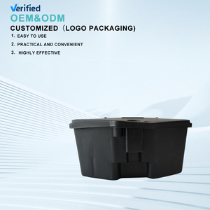 Nouvelle boîte de piège à souris de station d'appât de rat verrouillable <span class=keywords><strong>en</strong></span> plastique sans cruauté avec clé - Product Image 2