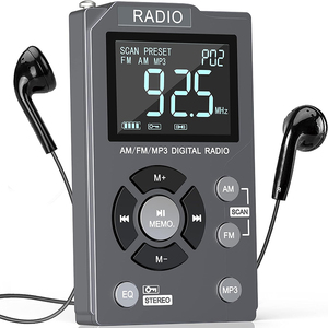 Meilleure <span class=keywords><strong>radio</strong></span> de poche numérique multibandes AM/FM/MP3 avec haut-parleur, <span class=keywords><strong>radio</strong></span> <span class=keywords><strong>portable</strong></span> rechargeable - Product Image 1
