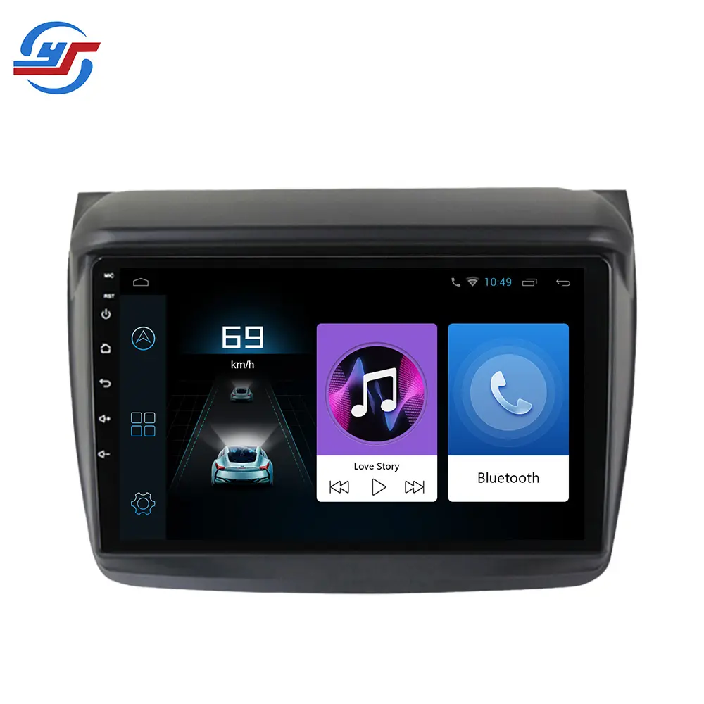 Polegadas 1024*600 Android 2 9 I200 12V Auto Eletrônica Din Som Do Carro Para Mitsubishi 2008 2009 2010 2011 2012 2013 2014 2015 2016