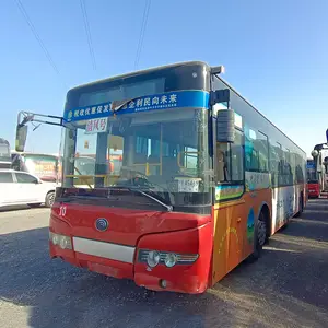 ZK6125 Cng Bus 37-98 Seats Second Hand Transport City Bus With Sliding Window Coach Bus