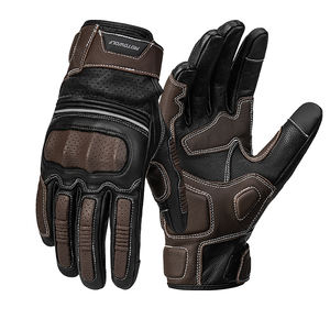 Gants de cyclisme de course MOTOWOLF en cuir véritable, écran tactile intégral, respirants, antidérapants, unisexes, sports de plein air, moto - Product Image 6