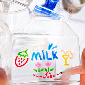 Creative Custom Kids Graffiti Glass Ceramic Plastic <b>Nail</b> Painting Writing <b>Gel</b> <b>Pen</b> 3D Stereoscopic Jelly <b>Pen</b> Set - Product Image 3