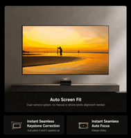 Téléviseur laser tricolore 4K UHD UST, projecteur intelligent 100 pouces, home cinéma JMGO O3/O3 Pro/O3 Ultra HDR, faible latence pour le jeu