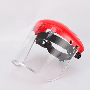 Protecteur facial de sécurité antichoc et anti-rayures (B1BL + FC48) Visière transparente en polycarbonate de qualité extrusion 1 ensemble + - Product Image 1
