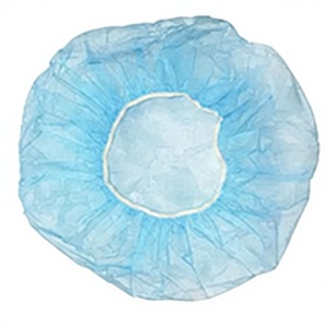 Disposable Blue Hair Cover Cap 52cm Diameter Hypoallergenic Protection <b>Pad</b> for Healthcare Use - Product Image 1