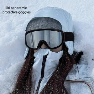 نظارات رياضية للتزلج بشعار مخصص UV400 نظارات شمسية مقاومة للرياح والتظليل بالرمال للرجال والنساء - Product Image 1