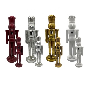 Statue de soldat pour <span class=keywords><strong>casse</strong></span>-<span class=keywords><strong>noisette</strong></span>, avec décoration traditionnelle de noël, ornement de 14 pouces de haut, artisanale - Product Image 1