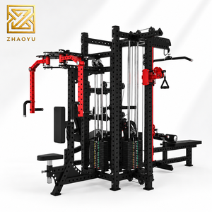 ZY-Wholesale Máquina de Gimnasio Multifuncional Comercial de Cuatro Estaciones, Máquina de Entrenamiento Funcional con Cables Cruzados, Equipo de Entrenamiento de Fuerza - Product Image 2