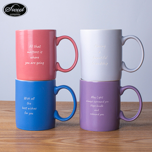 SWT Wholesale Custom 11Oz Colored Laser Engraving Carved Soft Touch Blank Printed Ceramic Milk Coffee Mug for Promotional Gift