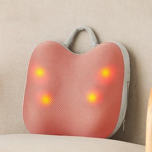 Leading Intelligent Portable Home Office Shiatsu Coussin De <span class=keywords><strong>Massage</strong></span> Relaxation Complète Du Corps Lumière Rouge Chauffage Ciblé Taille Cou - Product Image 2