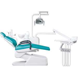 Hot <strong>Sale</strong> A1000 Custom-Color Practical <strong>Dental</strong> <strong>Chair</strong> <strong>Unit</strong> New Dentist Equipment with Steel and Plastic Armrests - Product Image 2