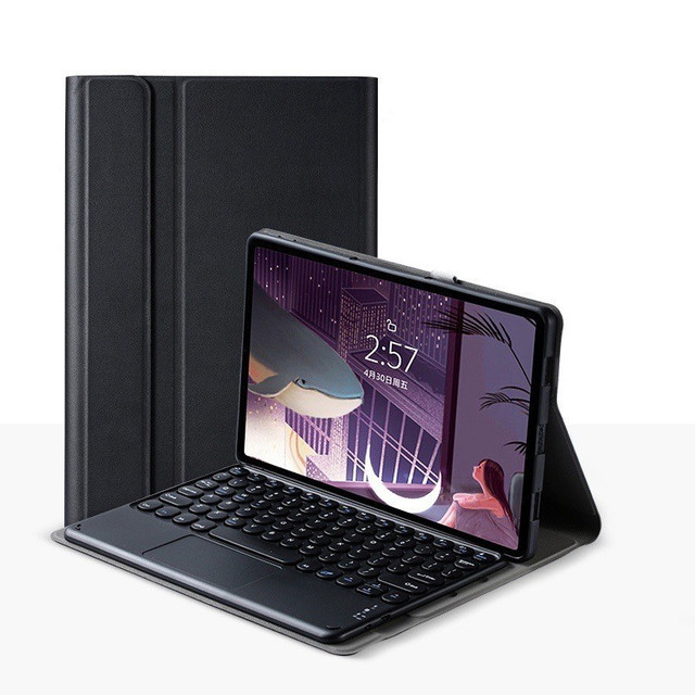 Wireless Detachable Touchpad Keyboard Case Protect Tablet Backlit Keyboard Cover Case for 10.6 Inch xiaomi Redmi Pad