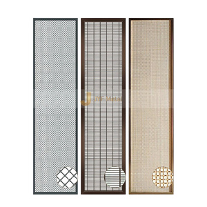 C402 Decorative Wire Mesh Stainless Steel Metal Woven Mesh with <b>Frame</b> Curtain Screen Partition Weave Decorate Wire Mesh - Product Image 5