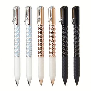 Bolígrafo de Gel con Diseño Geométrico en Forma de Diamante, Extensible, de 0.5mm, de Plástico, Creativo, para Estudiantes - Product Image 1