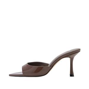 Sandali con Tacco Alto in Vernice 2026 Nuovi Estivi con Tacco Sottile Punta Aperta <span class=keywords><strong>Sexy</strong></span> Ciabatte da Esterno - Product Image 6