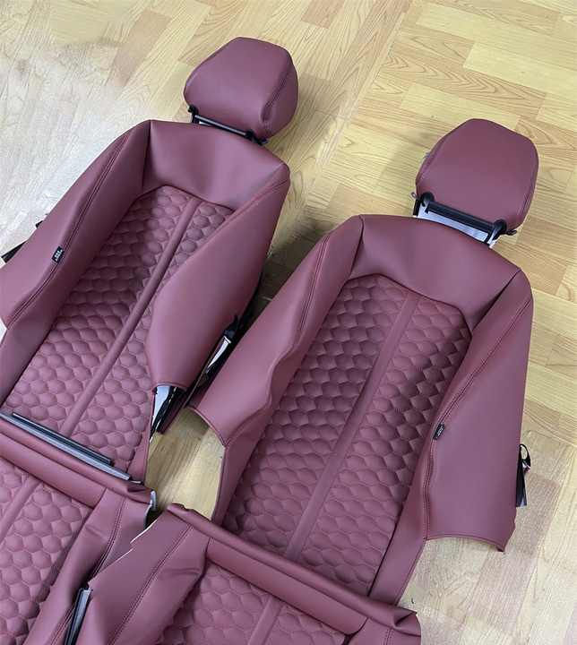 Factory Wholesale Custom High-end Luxury Nappa Leather Seat Covers for the Audi A3