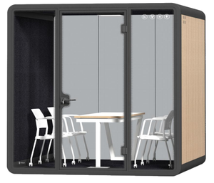 Cabina Acustica Mobile per Studio Musicale, <span class=keywords><strong>Pratica</strong></span> di Pianoforte/Batteria, Cabina Insonorizzata per Registrazione/Cabina Silenziosa per Casa - Product Image 5