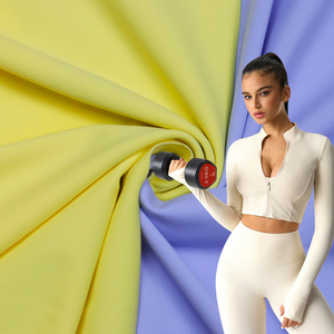 Vải dệt kim thun cao cấp 250gsm, chất liệu mờ, thoáng khí, dùng cho quần legging, 75% nylon, 25% spandex - Product Image 1