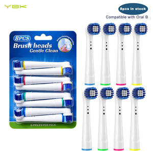 หัวแปรงสีฟันแบบเปลี่ยนได้ YBK Y4642 แพ็คเกจแบบกำหนดเอง ใช้ร่วมกับด้ามแปรงสีฟันไฟฟ้า <span class=keywords><strong>B</strong></span> <span class=keywords><strong>Oral</strong></span> รุ่น <span class=keywords><strong>Pro</strong></span> 1000 7000 1500 - Product Image 1