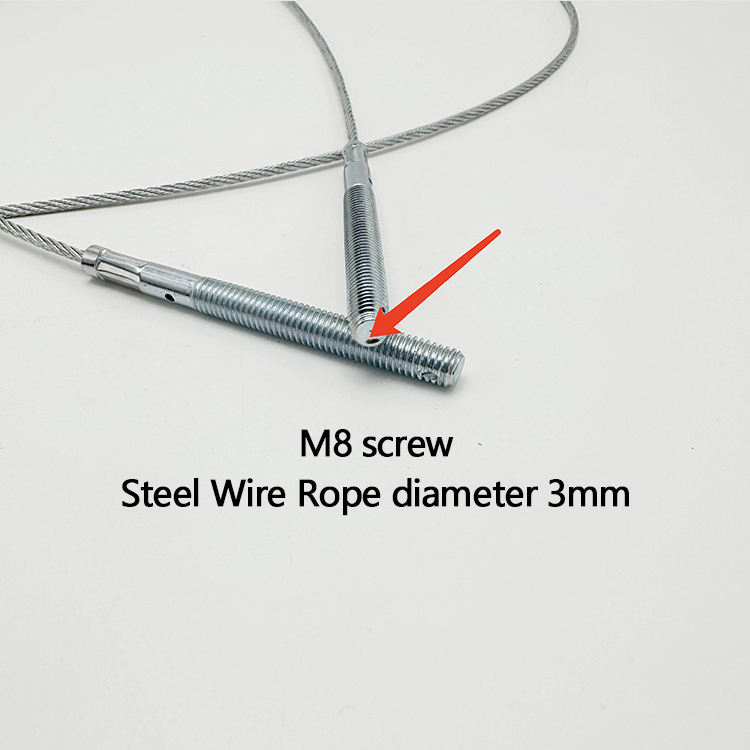 Steel Heavy Hammer Wire Rope for Hall & Car Door Linkage Elevator Hall ...