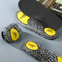 Semelles de sport pour hommes, respirantes, avec soutien de la voûte plantaire, en PU souple, confortables, absorbant les chocs, de haute qualité