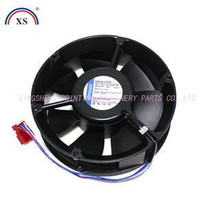 Ventilateur axial Ebmpapst 14 pouces DC 24V 1.1A, pale en plastique, roulement à manchon, usage industriel - Product Image 4