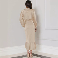 Robe à volants lâche vêtements d'hiver pour femmes robes décontractées femmes robes de cocktail d'été vêtements pour femmes élégant sexy