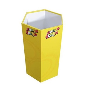Exhibidores de Cartón Plegables Personalizados, Estantes de Exhibición de Papel Corrugado para Dulces, Alimentos, Tiendas y Promociones - Product Image 4