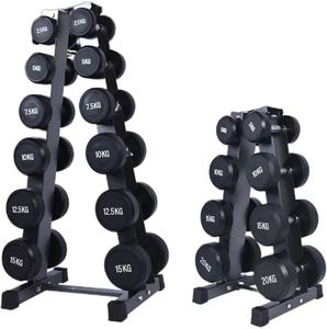 Bán Buôn Tùy Chỉnh Đầu Tròn Cao Su Tráng Quả Tạ Đặt Phòng Tập Thể Dục Tập Thể Dục 2.5Kg 5Kg <span class=keywords><strong>7.5Kg</strong></span> 10Kg 15Kg Cao Su Quả Tạ - Product Image 5