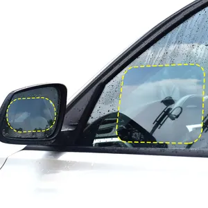 Protector de pantalla impermeable para coche, película transparente para espejo, ventana