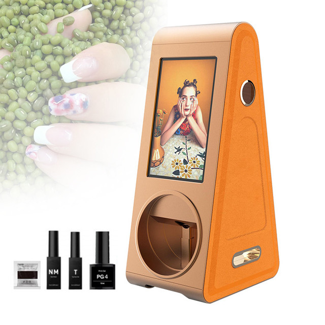 2023 3d Mobile Digital Nail Art Printing Machine Nail Printer Automatic Nail Polish Printer Machine