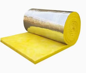 Rouleau <span class=keywords><strong>de</strong></span> <span class=keywords><strong>laine</strong></span> <span class=keywords><strong>de</strong></span> <span class=keywords><strong>verre</strong></span> haute température 25-100 mm pour conduits et murs-rideaux au Moyen-Orient - Product Image 3