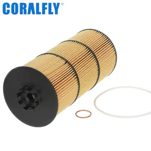 Coralfly-filtro de aceite para motor diésel de camión, OEM, DD13, DD15, DD16, A4721800509, 4721800109, A4731800909, P7505, LF17511, Fleetguard