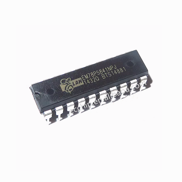 MCU chip cpu ic DIP-20 for induction cooker EM78P5841NPJ