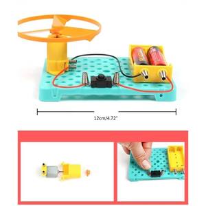 Kit <span class=keywords><strong>de</strong></span> Matériel pour <span class=keywords><strong>Expérience</strong></span> Scientifique et <span class=keywords><strong>Physique</strong></span> DIY : Soucoupe Volante à Hélice en Plastique pour Enfants et Étudiants - Product Image 2
