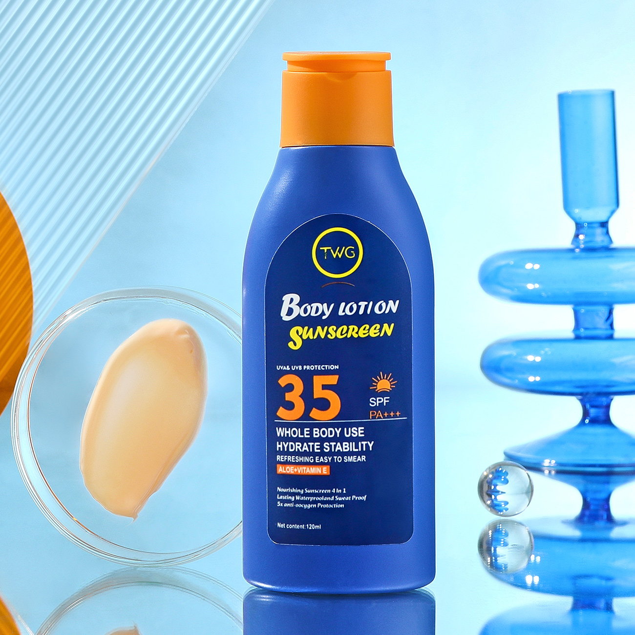 5708 TWG Sunscreen Body Lotion SPF35+ PA+++ 120ml