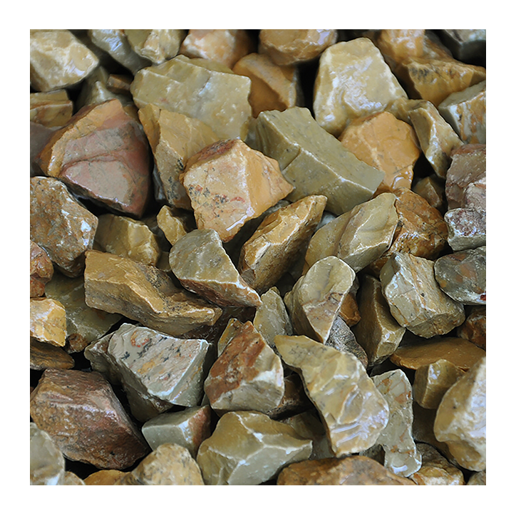 HB-002 Yellow Colour Gravel for Street and Wall Sold Well Pebble Stone