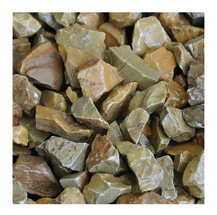 HB-002 Yellow colour gravel for street and wall sold well pebble stone