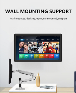 Nouvel ordinateur industriel à écran tactile capacitif 32 pouces 1080p IP65 étanche à châssis ouvert, moniteur TFT LCD, PC avec ports DVI, AV et série - Product Image 4