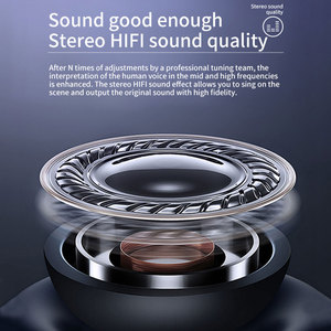 Auricolari Sportivi TWS <span class=keywords><strong>Bluetooth</strong></span> Wireless con Finitura Elettroplaccata, Cuffie In-Ear per Gaming - Product Image 4