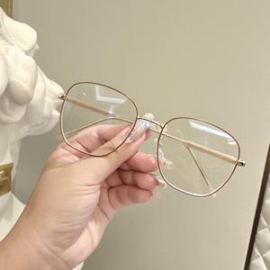 Montures de lunettes surdimensionnées en métal style artistique, verres en résine pleine monture, tendance mode unisexe Danyang 6400 - Product Image 5