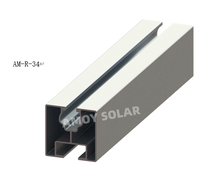 Connecteur de Rail en aluminium de panneau solaire de haute qualité Rampe solaire Système de rail de panneau solaire