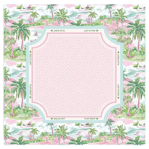 Tapis de Mahjong Américain de Luxe Eleshine – Sans Odeur, Moderne, en Caoutchouc Naturel, Pliable, Portable, Écologique, Anti-Bruit, Facile à Nettoyer - Product Image 1