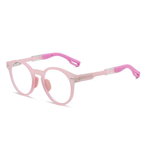 Vente en gros d'usine de lunettes de prescription pour enfants à monture optique TR90 lunettes pour garçons filles rose bleu vert lunettes pour enfants - Product Image 5