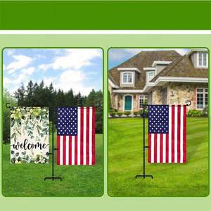 Bandera de Jardín Personalizada con Logotipo, Impresión Digital por Sublimación, Color Brillante, Precio Económico Promocional - Product Image 6