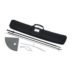 Vente chaude : Support de drapeau en plastique imprimé personnalisé, style couteau, rétractable, pour extérieur, bannière de <span class=keywords><strong>plage</strong></span>, style sportif, pour affichage publicitaire - Product Image 6