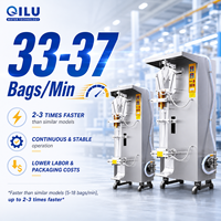 Macchina Automatica Elettrica di Alta Qualità per Riempimento e Sigillatura di Liquidi e Oli in Bustine Verticali, 33-37 Sacchetti/Min