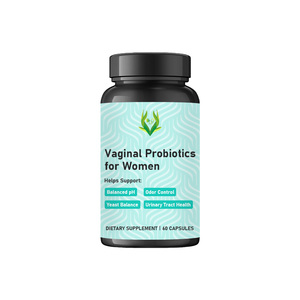 Probiotiques vaginaux naturels de bonne qualité pour femmes, en capsules, contenant un complexe probiotique, favorisent la santé vaginale, santé pour les femmes - Product Image 1